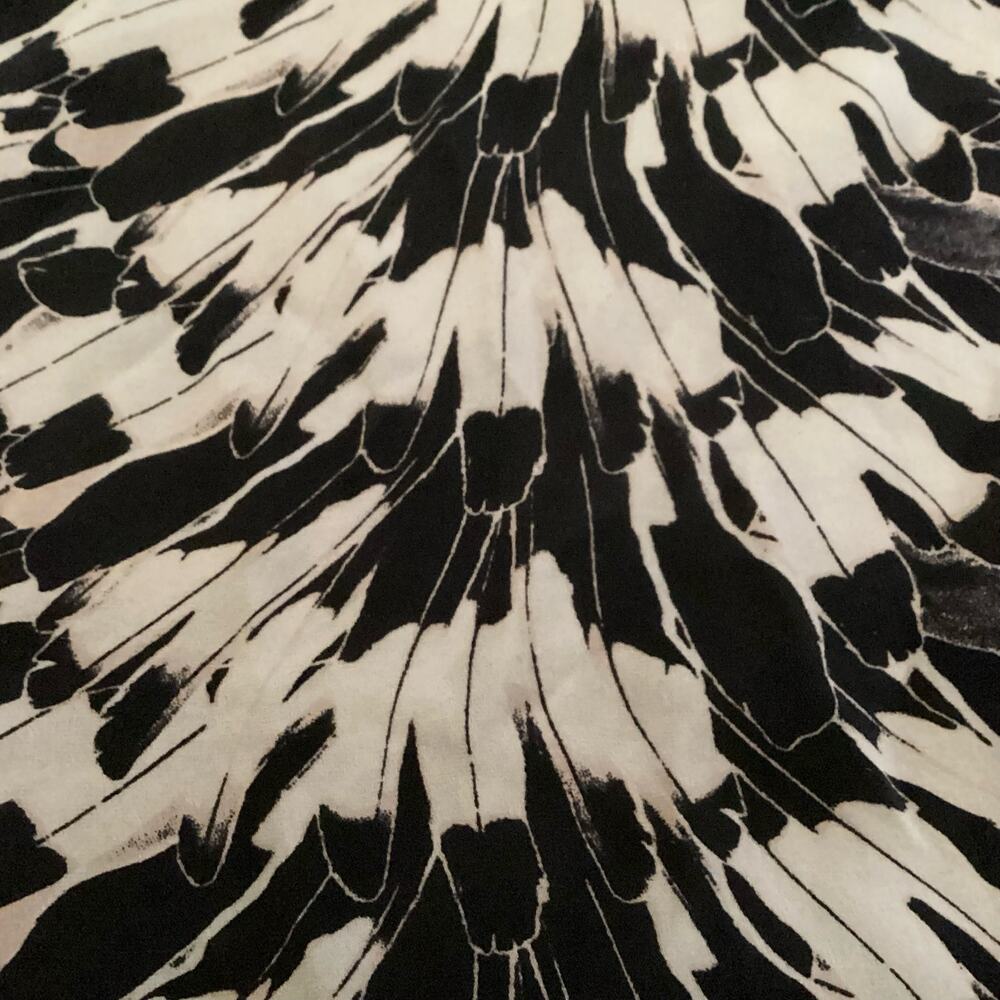 Love Shack Fancy Silk Feather Print Cropped Cami Tank Top 1 Small - Picture 6 of 6